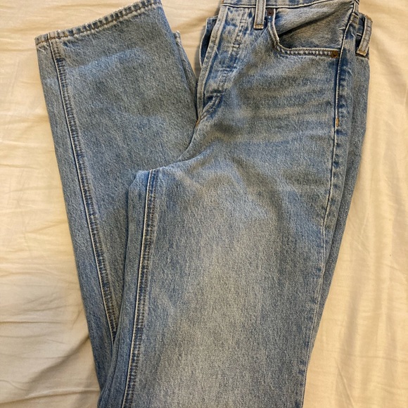 Aritzia Denim forum picture this bleu size 24 like new - Picture 3 of 3